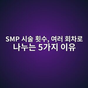 SMP 시술 횟수, 여러 회차로 나누는 5가지 이유 3 smp ec8b9cec88a0 ed9a9fec8898 ec97aceb9fac ed9a8cecb0a8eba19c eb8298eb8884eb8a94 5eab080eca780 ec9db4ec9ca0 1789047032